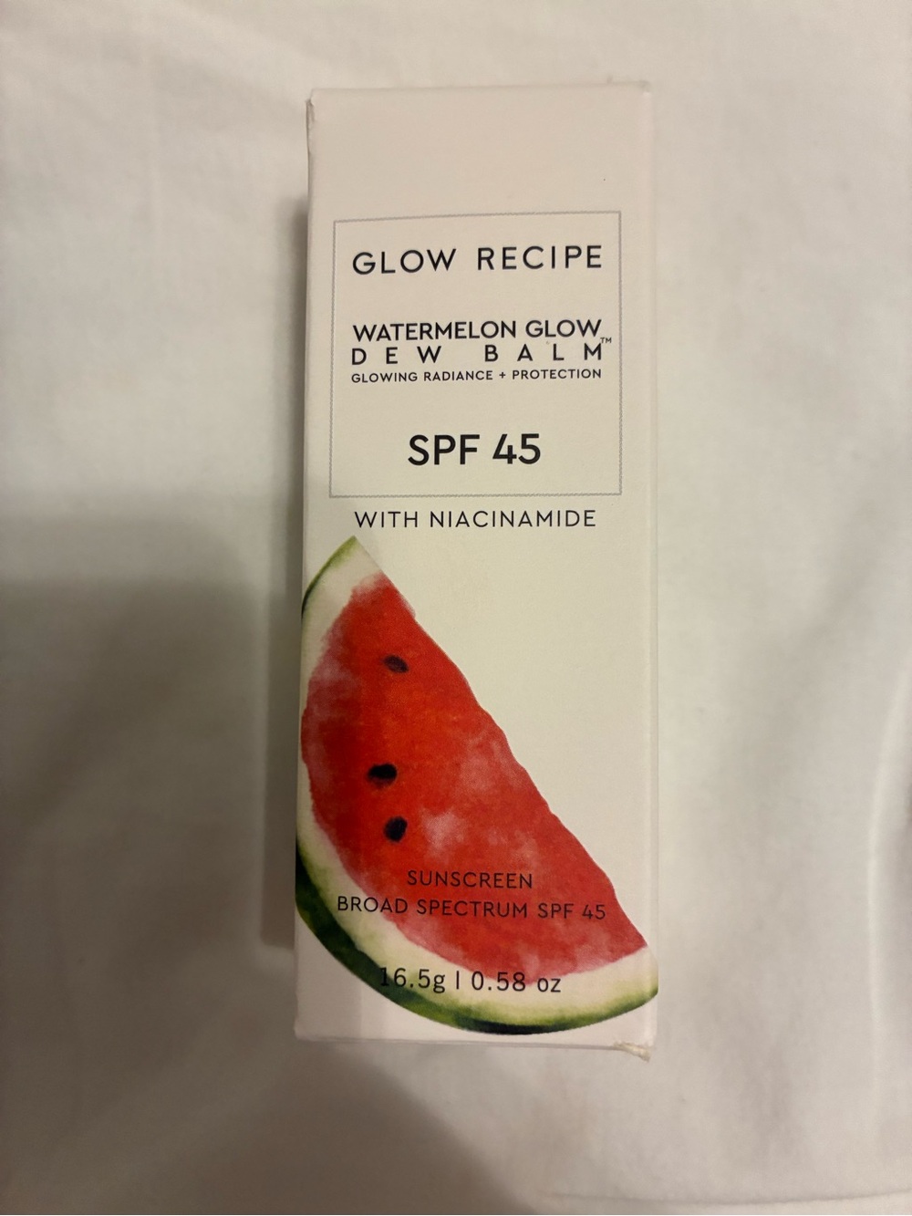 Glow Recipe Watermelon Glow Dew Balm SPF 45 - .58 oz dewy skin